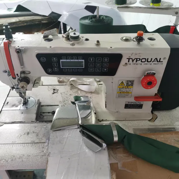 Industrial sewing machine used for blanket production