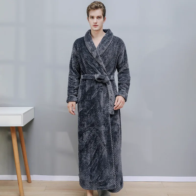 Dark gray diamond-jacquard fleece loungewear set